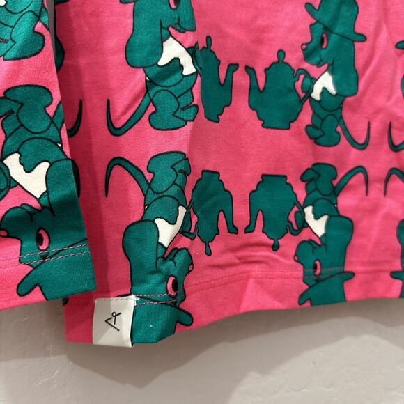 NWT Alba of Denmark I Love Pepper Dogs All You Need Tee - Picture 3 of 6